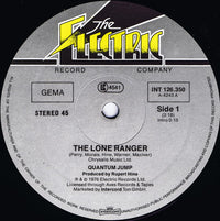 Quantum Jump : The Lone Ranger (12", Maxi, Ltd)