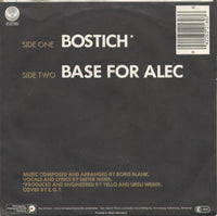 Yello : Bostich / Base For Alec (7", Single)
