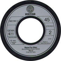 Yello : Bostich / Base For Alec (7", Single)