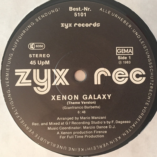 Xenon (3) : Galaxi (12")