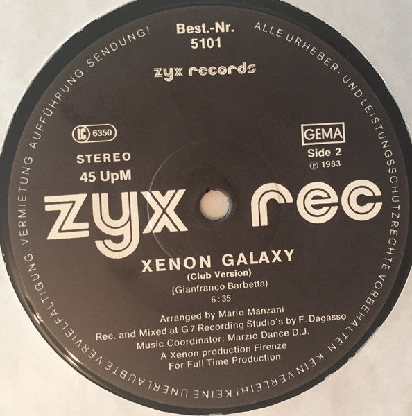 Xenon (3) : Galaxi (12")