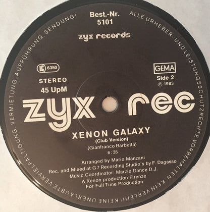 Xenon (3) : Galaxi (12")