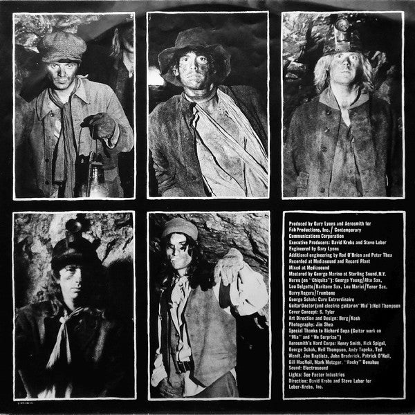 Aerosmith : Night In The Ruts (LP, Album)