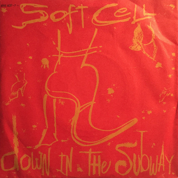 Soft Cell : Down In The Subway (7", Single)