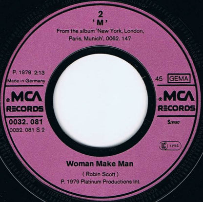 M (2) : Moonlight And Muzak (7", Single)