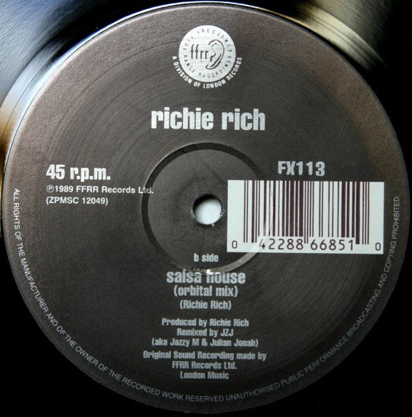 Richie Rich : Salsa House (12", Single)