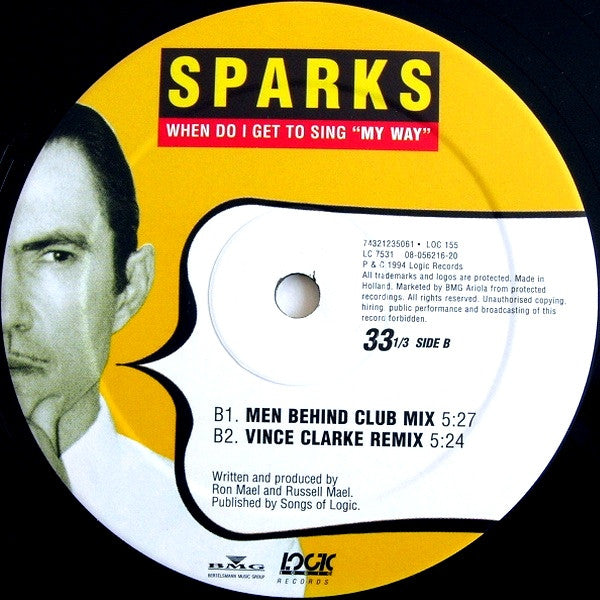 Sparks : When Do I Get To Sing "My Way" (2x12")