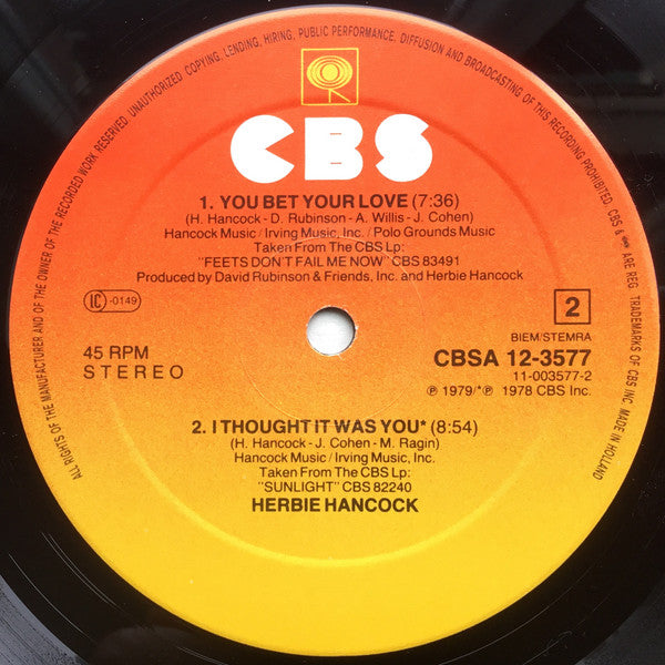 Herbie Hancock : Rockit (Extended Dance Version) (12", Maxi)