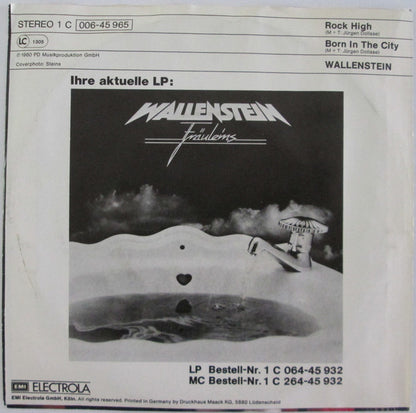 Wallenstein : Rock High / Born In The City (7", Single)