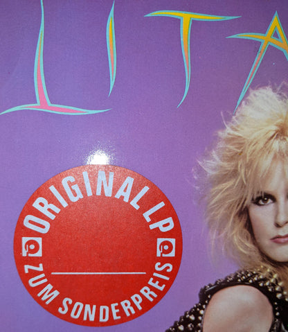 Lita Ford, The Lita Ford Band : Out For Blood (LP, Album, Alt)