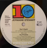 Jermaine Stewart : Say It Again (12")