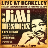 The Jimi Hendrix Experience : Live At Berkeley (2xLP, Album, RE, RP)
