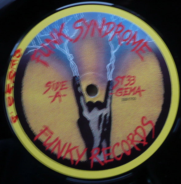 D.J. Fuzzy Supercool* : Funk Syndrome (12", Ltd, Mixed)
