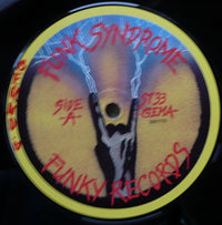 D.J. Fuzzy Supercool* : Funk Syndrome (12", Ltd, Mixed)