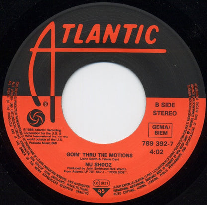 Nu Shooz : Point Of No Return (7", Single)