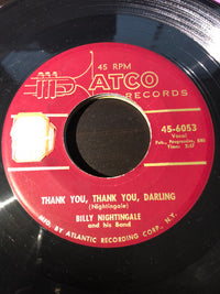 Billy Nightingale And His Band : The Price Of Love / Thank You, Thank You, Darling (7")