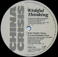 China Crisis : Wishful Thinking (12", Single)