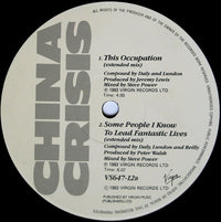 China Crisis : Wishful Thinking (12", Single)