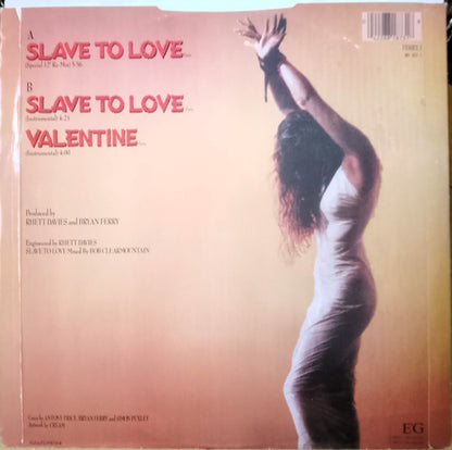 Bryan Ferry : Slave To Love (12", Single, Ltd)