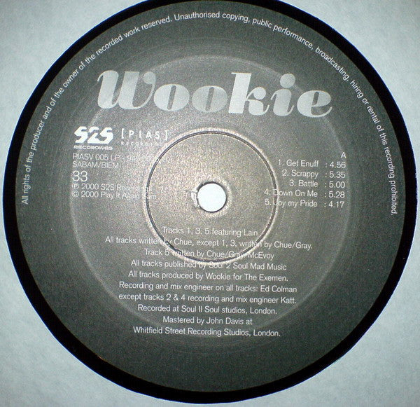 Wookie : Wookie (LP, Album)