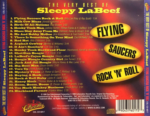 Sleepy La Beef : The Very Best Of Sleepy LaBeef - Flying Saucers Rock 'N' Roll (CD, Comp)