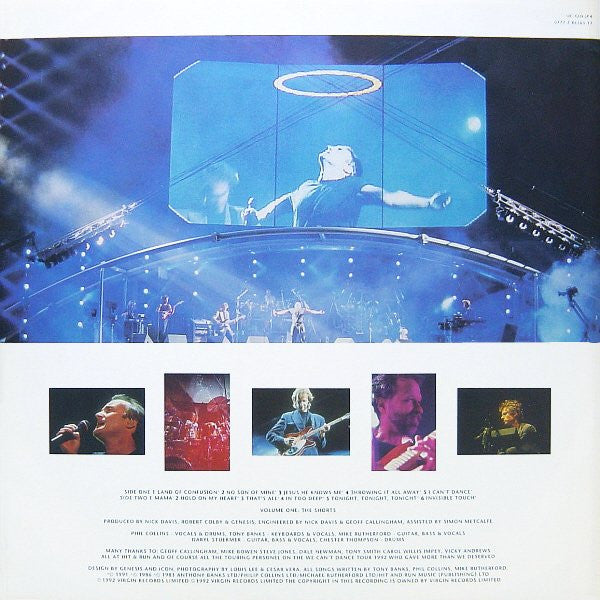 Genesis : Live / The Way We Walk (Volume One: The Shorts) (LP, Album, Son)