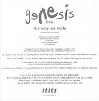 Genesis : Live / The Way We Walk (Volume One: The Shorts) (LP, Album, Son)