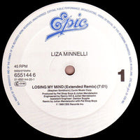 Liza Minnelli : Losing My Mind (12", Maxi)