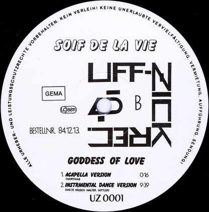 Soif De La Vie : Goddess Of Love (12", Maxi)