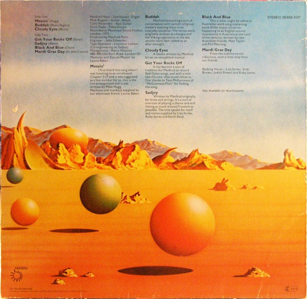Manfred Mann's Earth Band : Messin' (LP, Album, RE)