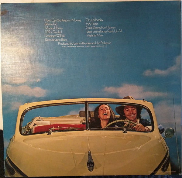 Ry Cooder : Into The Purple Valley (LP, Album, Gat)