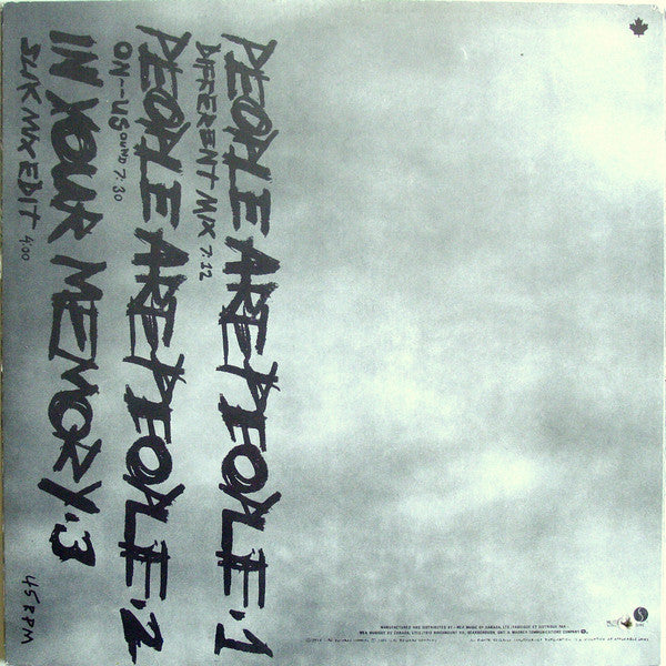 Depeche Mode : People Are People (Different Mix) (12", Maxi)