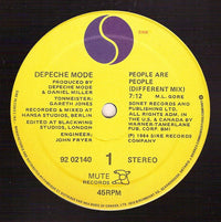 Depeche Mode : People Are People (Different Mix) (12", Maxi)