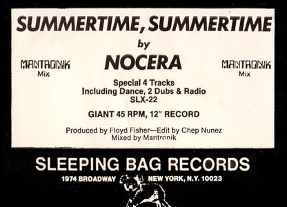 Nocera : Summertime, Summertime (12", Single)