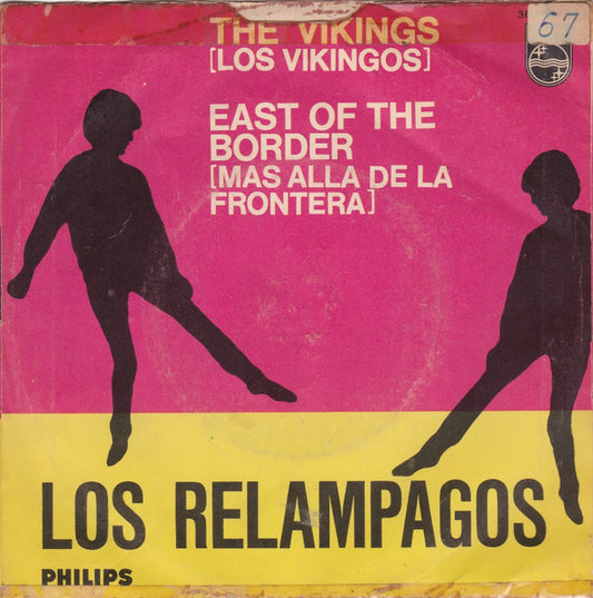 Los Relampagos : Los Vikingos (The Vikings) (7")