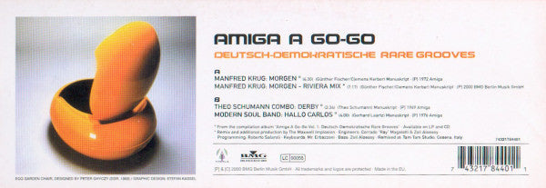 Manfred Krug / Theo Schumann Combo / Modern Soul Band : Amiga A Go-Go (Deutsch-Demokratische Rare Grooves) (12")