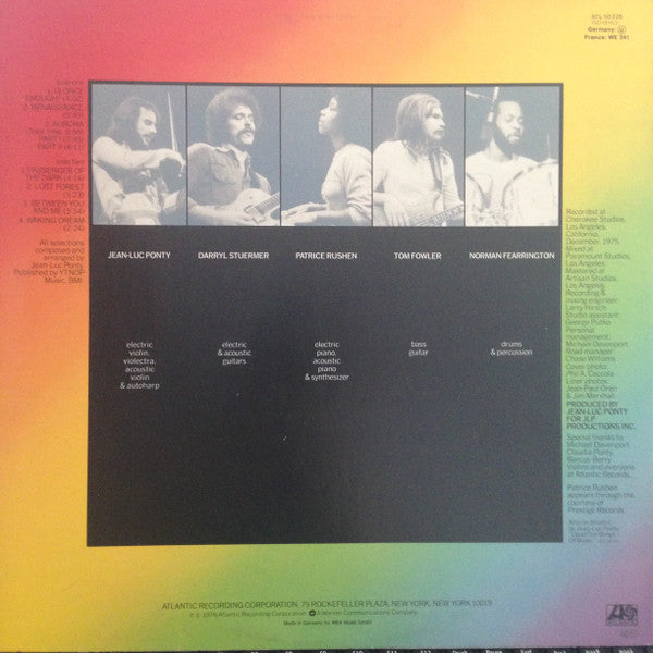 Jean-Luc Ponty : Aurora (LP, Album)