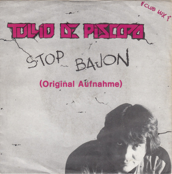 Tullio De Piscopo : Stop Bajon (Club Mix) (7", Single)