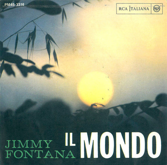 Jimmy Fontana : Il Mondo (7", Single, Mono)