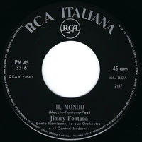 Jimmy Fontana : Il Mondo (7", Single, Mono)