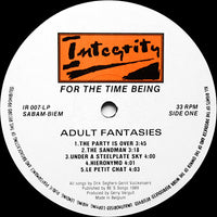 Adult Fantasies : For The Time Being (LP, Album)