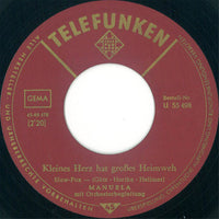 Manuela (5) : Schuld War Nur Der Bossa Nova (7", Single, Rou)