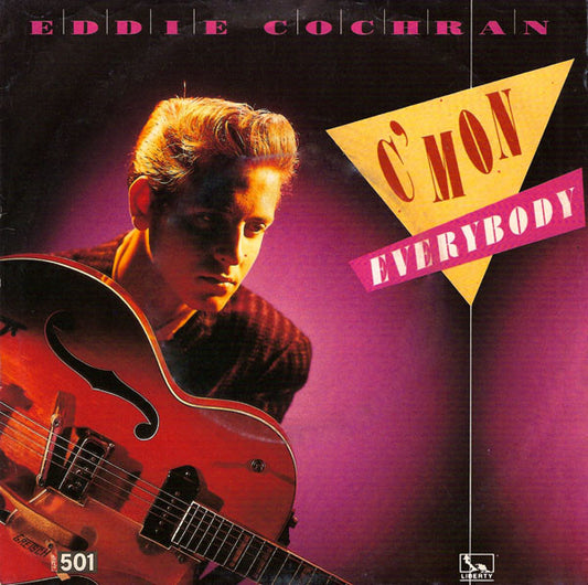 Eddie Cochran : C'Mon Everybody (7", Single, Mono)