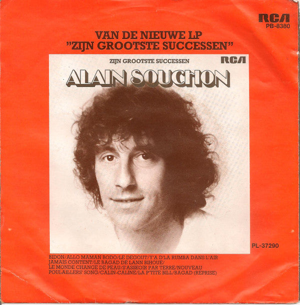 Alain Souchon : Bidon (7", Single)