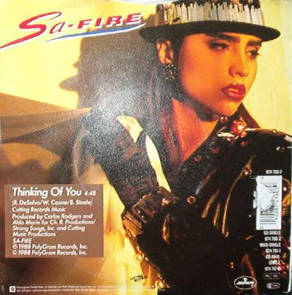 Sa-Fire* : Thinking Of You / Gonna Make It (7", Single)