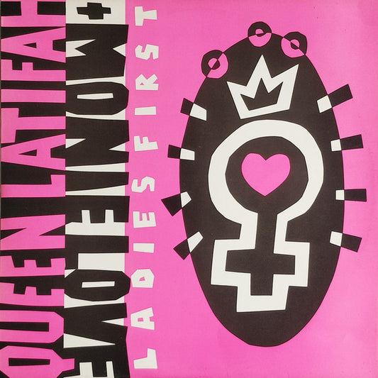 Queen Latifah + Monie Love : Ladies First (12")
