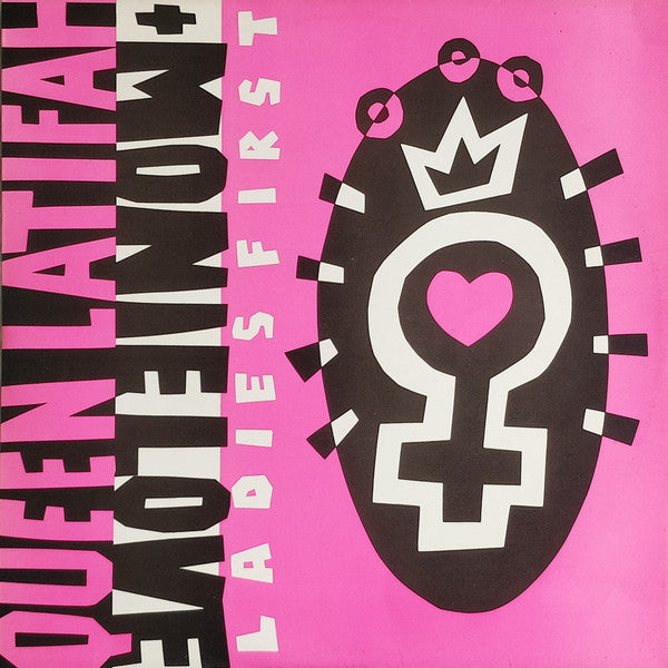 Queen Latifah + Monie Love : Ladies First (12")