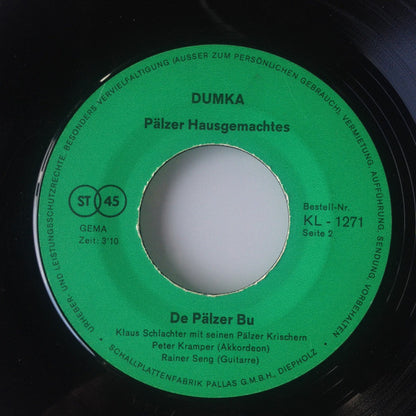 Klaus Schachter Mit Seinen Pälzer Krischern* : Pälzer Hausgemachtes (7", Single)