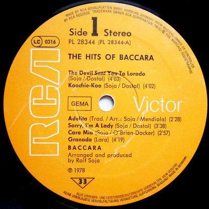 Baccara : The Hits Of Baccara (LP, Comp, Gat)