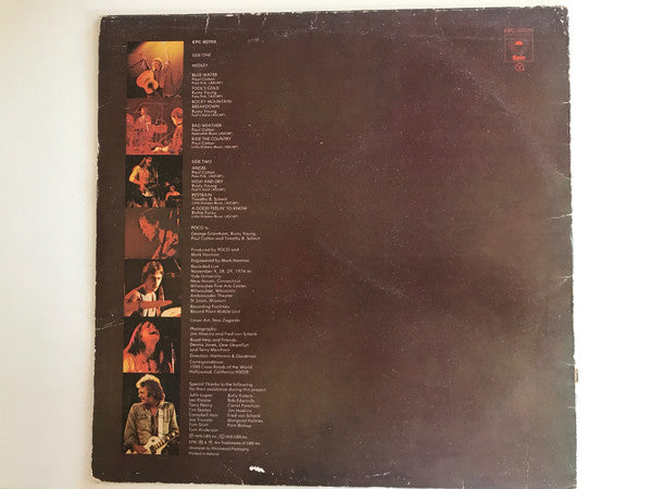Poco (3) : Live (LP, Album, Ora)